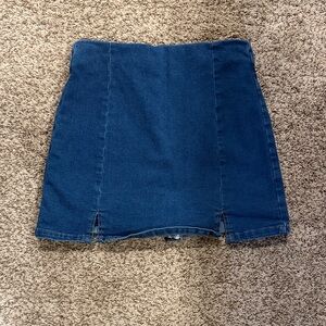 Denim Blue Women's Skort